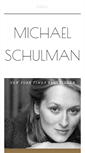 Mobile Screenshot of michael-schulman.com